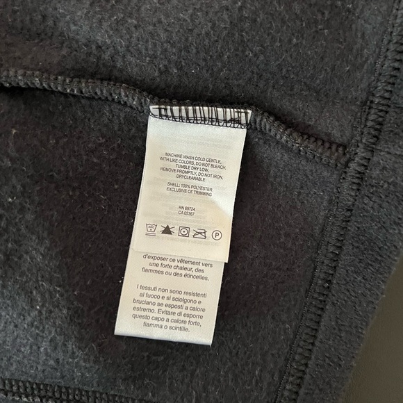 Columbia Jacket Girls Large 14 16 Black Pink Full Zip Fleece Hiking Outdoor LN - Picture 7 of 7